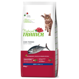 NATURAL TRAINER Cat, cu Ton, Hrana Uscata Pentru Pisici Adulte, 10kg