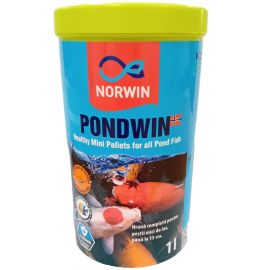 NORWIN Pondwin Mini Hrana Peleti Pentru Pesti de Iaz, 1L / 160g