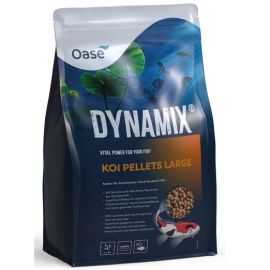OASE Dynamix Koi Pellet Large, Hrană Superfood Pentru Pesti Koi >20 cm, Crestere Naturala, Culori Intense, 4L