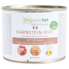 OrganicVet  Feline Veterinary Urinary, Dieta Umeda Pentru Pisici cu Afectiuni Urinare, 200g