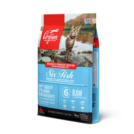 ORIJEN Six Fish, cu Peste, Hrana Uscata Fara Cereale Pentru Pisici, 5.4kg