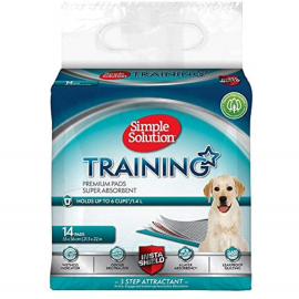 Covorase Absorbante cu Atractant  SIMPLE SOLUTION 53x58cm, 14buc