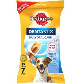 PEDIGREE DentaStix Daily Oral Care, Recompensa Pentru Caini de Talie Mica, Batoane 7buc