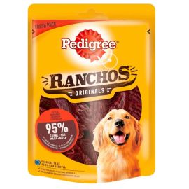 PEDIGREE Ranchos, Recompense Pentru Caini, Fasii uscate cu Aroma de Vita, 70g