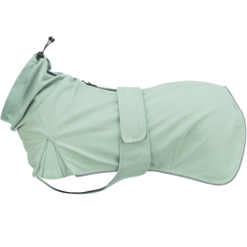 Pelerina de Ploaie Pentru Caini CityStyle DUBLIN, Verde, Marime S, Lungime Spate 40cm