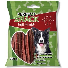 PERFECT Snack, Recompense Pentru Caini, Fasii cu Carne de Miel, 300g