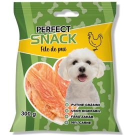 PERFECT Snack, Recompense Pentru Caini, File de Pui, 300g