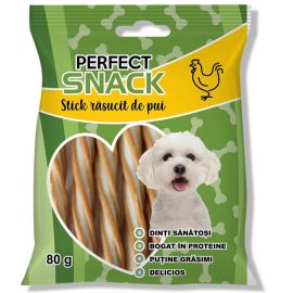 PERFECT Snack, Recompense Pentru Caini, Stick de Pui cu Calciu, 80g