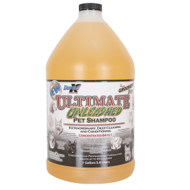 DOUBLE K Ultimate Unleashed – Șampon Profesional Concentrat 64:1, Curățare Intensivă pentru Blana Foarte Murdară, 3.8L