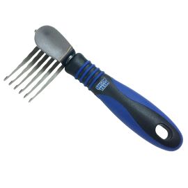SHOW TECH Mini Dematting Comb, Piaptan Profesional Descalcitor Blana Caini, 6 Lame Otel Inox
