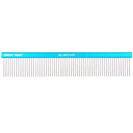 SHOW TECH Big Brother Blue, Piaptan Profesional Pentru Blana Deasa | Dificil de Pieptanat, 25cm