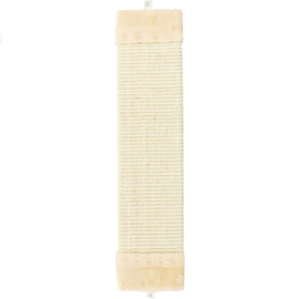 Placa de Zgariat Pentru Pisici, Captusita cu Plus, de Fixat Pe Perete, 62x15cm