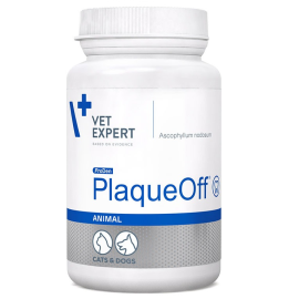 VET EXPERT Plaque Off, Supliment Antitartru Pentru Caini si Pisici, 40g