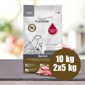 PLATINUM Natural Pet Food & Care Adult, cu Porc Iberic, Hrana Uscata Caini, 10kg