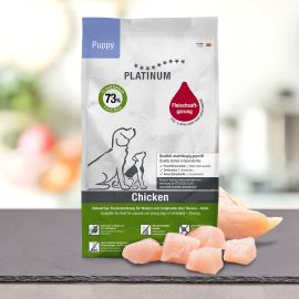 PLATINUM Natural Pet Food & Care Puppy, cu Pui, Hrana Uscata Caini Juniori 5kg