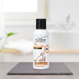 PLATINUM ORAL CLEAN+CARE Wild Salmon, Gel Antitartru Pentru Caini sau Pisici, 120ml
