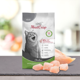 PLATINUM MeatCrisp Adult, cu Pui, Hrana Uscata Pentru Pisici, 1.5kg - imagine 1