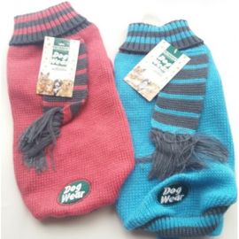Pulover Tricotat Pentru Caini DOG WEAR, Marime XS, Lungime Spate 25cm