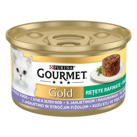 PURINA Gourmet Retete Rafinate, cu Miel si Fasole Verde, Conserva Hrana Umeda Pentru Pisici, 85g