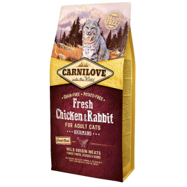 CARNILOVE CAT cu Pui si Iepure Pisici Adulte, 6kg