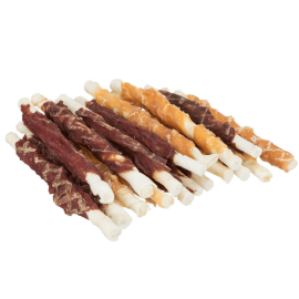 Recompensa DENTAFUN MIX Stick Rasucit cu Pui, Miel, Vita 250g