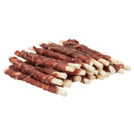 Recompensa DENTAFUN Pentru Caini, Stick Rasucit cu Carne de Rata, 12 cm | 240g | 30buc