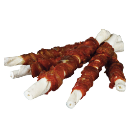 Recompensa DENTAFUN Baton Rasucit cu carne Bivol 12cm / 5buc