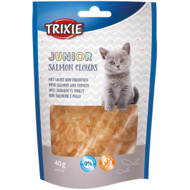 TRIXIE Junior Recompense Pentru Pui de Pisica, Rondele cu Somon si Pui, 40g