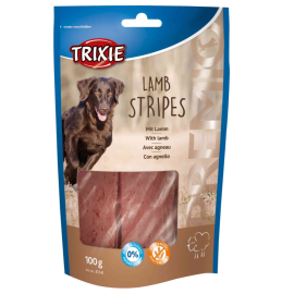 Recompense Caini PREMIO, Fasii Late cu Carne de Miel, 100g