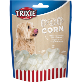 Recompense Hipocalorice Pentru Caini Supraponderali TRIXIE Pop Corn, cu Aroma de Ficat, 100g