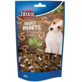 Recompense Monoproteice  Pentru Caini Alergici TRIXIE Insects Hearts, 80g