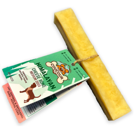 Recompense Pentru Caini, COUCOUR, Batoane Branza din Himalaya, Marime M, 70g