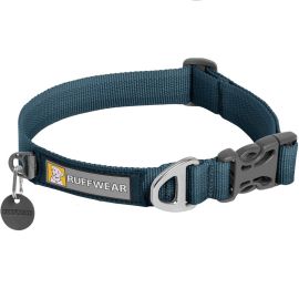 RUFFWEAR Front Range Blue Moon, Zgarda Pentru Caini, Marime M, 36-51cm | 25mm