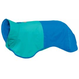 RUFFWEAR Sun Shower Blue Dusk, Jacheta Impermeabila Pentru Caini, Marime L, 71cm
