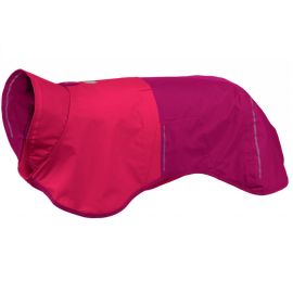 RUFFWEAR Sun Shower Hibiscus Pink, Jacheta Impermeabila Pentru Caini, Marime L, 71cm