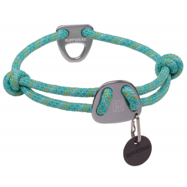 RUFFWEAR Kot-a-Collar Aurora Teal, Zgarda Pentru Caini, Cordelina, Marime L 51-66cm
