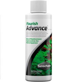 SEACHEM Flourish Advance, Fertilizant cu Fitohormoni Accelerator Natural Pentru Cresterea Plantelor de Acvariu, 100ml