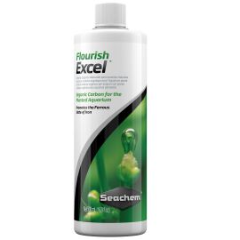 SEACHEM Flourish Excel, Fertilizant Lichid cu Carbon Organic Pentru Plantele de Acvariu, 500ml