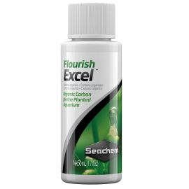 SEACHEM Flourish Excel, Fertilizant Lichid cu Carbon Organic Pentru Plantele de Acvariu, 50ml