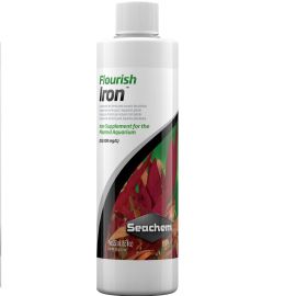 SEACHEM Flourish Iron, Fertilizant cu Gluconat Feros Pentru Plantele de Acvariu, 250ml