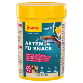 SERA Artemia FD Snack, Hrana 100% Naturala Pentru Pesti de Acvariu, 100ml