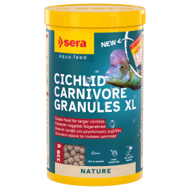 SERA Cichlid Carnivore Granules XL, Hrana Granulata Pentru Ciclide Carnivore Mari, 1000ml