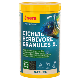 SERA Cichlid Herbivore Granules XL, Hrana Granulata Pentru Ciclide Mari, 1000ml