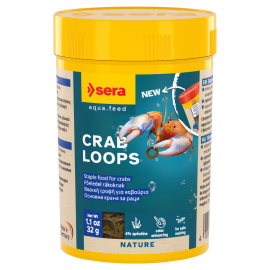 SERA Crabs Nature, Hrana Completa Pentru Crustacee de Apa Dulce sau Marina, 100ml