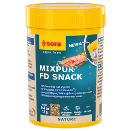 SERA FD Mixpur Nature, Hrana 100% Naturala Pentru Pesti de Acvariu, 100ml