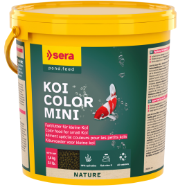 SERA Koi Color Mini, Hrana Granulata Pentru Crapi Koi Mici (