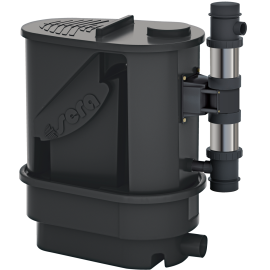 SERA Koi Professional 1200 Pond Filter, Filtru de Presiune Profesional, cu Filtru UV-C Inclus, Pentru Iazuri (volum maxim 20000 L)