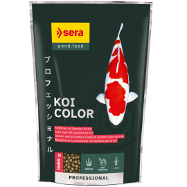 SERA Koi Professional Color, Hrana Pentru Intensificarea Culorilor la Crapii Koi, 1kg