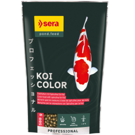 SERA Koi Professional Color, Hrana Pentru Intensificarea Culorilor la Crapii Koi, 500g