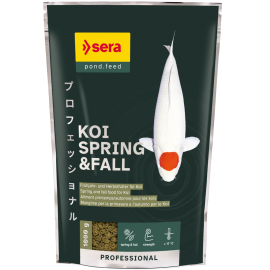 SERA Koi Professional Primavara / Toamna, Hrana, Peleti Plutitori, Pentru Crapi Koi, 1kg
